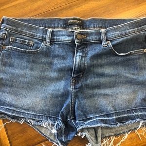 Banana Republic Raw Hem Denim Shorts